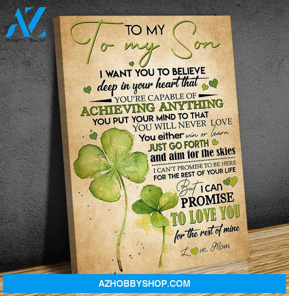 Canvas Gift For Daughter - Hanging Art For Bedroom