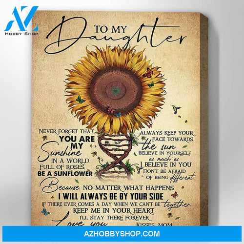 Canvas Gift For Daughter - Hanging Art For Bedroom