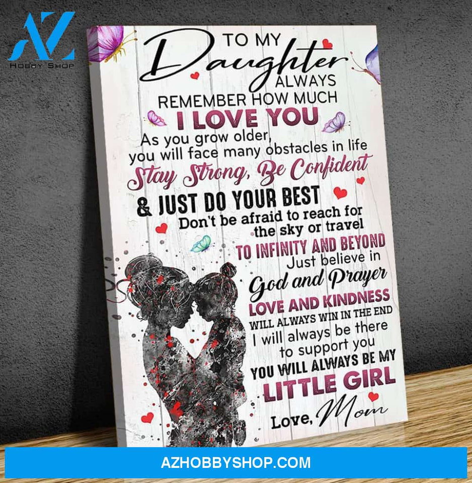 Canvas Gift For Daughter - Hanging Art For Bedroom