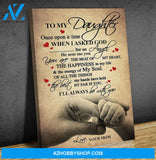 Canvas Gift For Daughter - Hanging Art For Bedroom