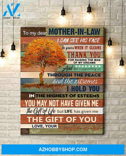 Canvas Gift For Daughter - Hanging Art For Bedroom
