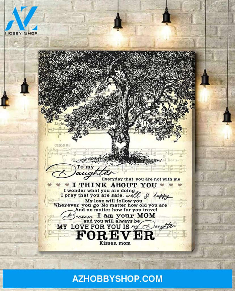 Canvas Gift For Daughter - Hanging Art For Bedroom