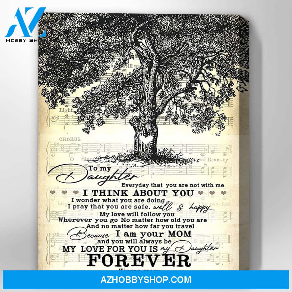 Canvas Gift For Daughter - Hanging Art For Bedroom