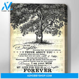 Canvas Gift For Daughter - Hanging Art For Bedroom