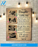 Canvas Gift For Daughter - Hanging Art For Bedroom