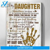 Canvas Gift For Daughter - Hanging Art For Bedroom