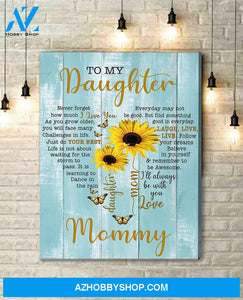 Canvas Gift For Daughter - Hanging Art For Bedroom