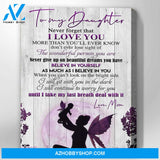 Canvas Gift For Daughter - Hanging Art For Bedroom