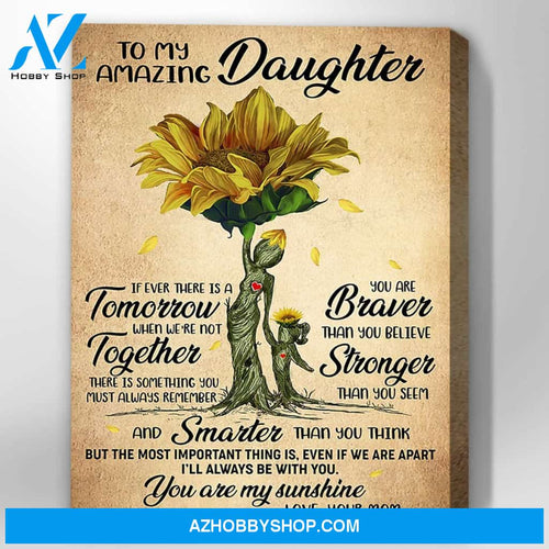 Canvas Gift For Daughter - Hanging Art For Bedroom