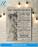 Canvas Gift For Daughter - Hanging Art For Bedroom