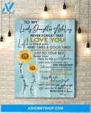Canvas Gift For Daughter - Hanging Art For Bedroom