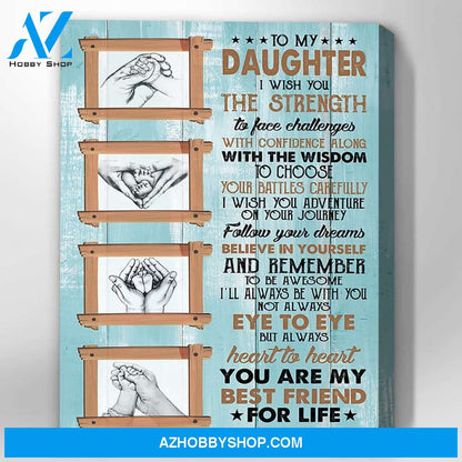 Canvas Gift For Daughter - Hanging Art For Bedroom