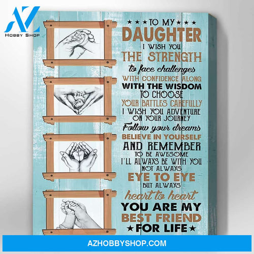 Canvas Gift For Daughter - Hanging Art For Bedroom