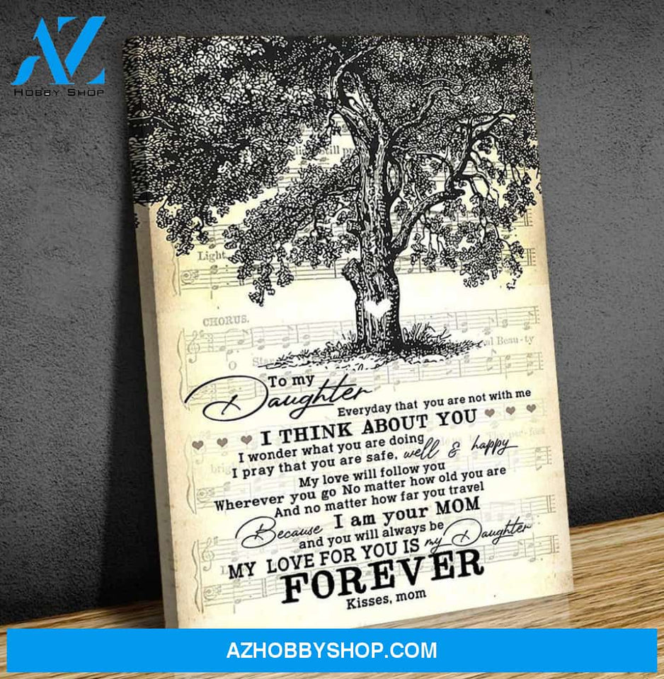 Canvas Gift For Daughter - Hanging Art For Bedroom