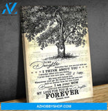 Canvas Gift For Daughter - Hanging Art For Bedroom