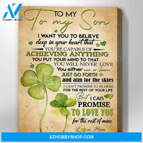 Canvas Gift For Daughter - Hanging Art For Bedroom