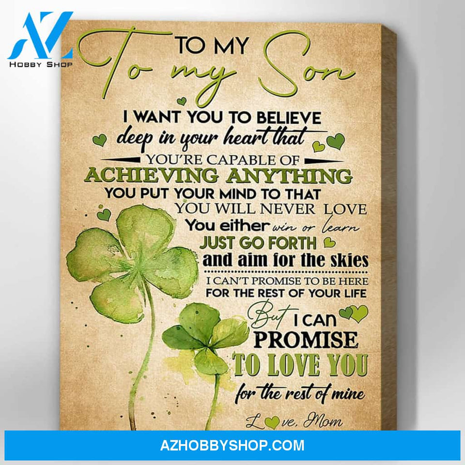 Canvas Gift For Daughter - Hanging Art For Bedroom