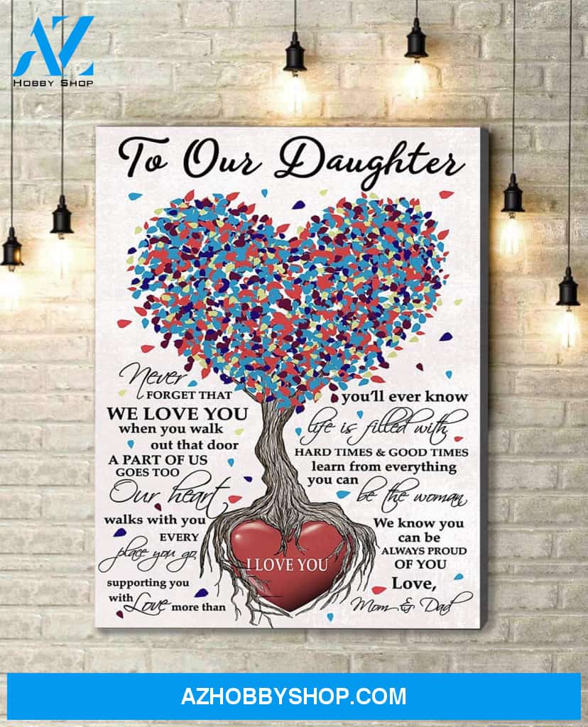Canvas Gift For Daughter - Hanging Art For Bedroom