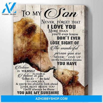 Canvas Gift For Daughter - Hanging Art For Bedroom
