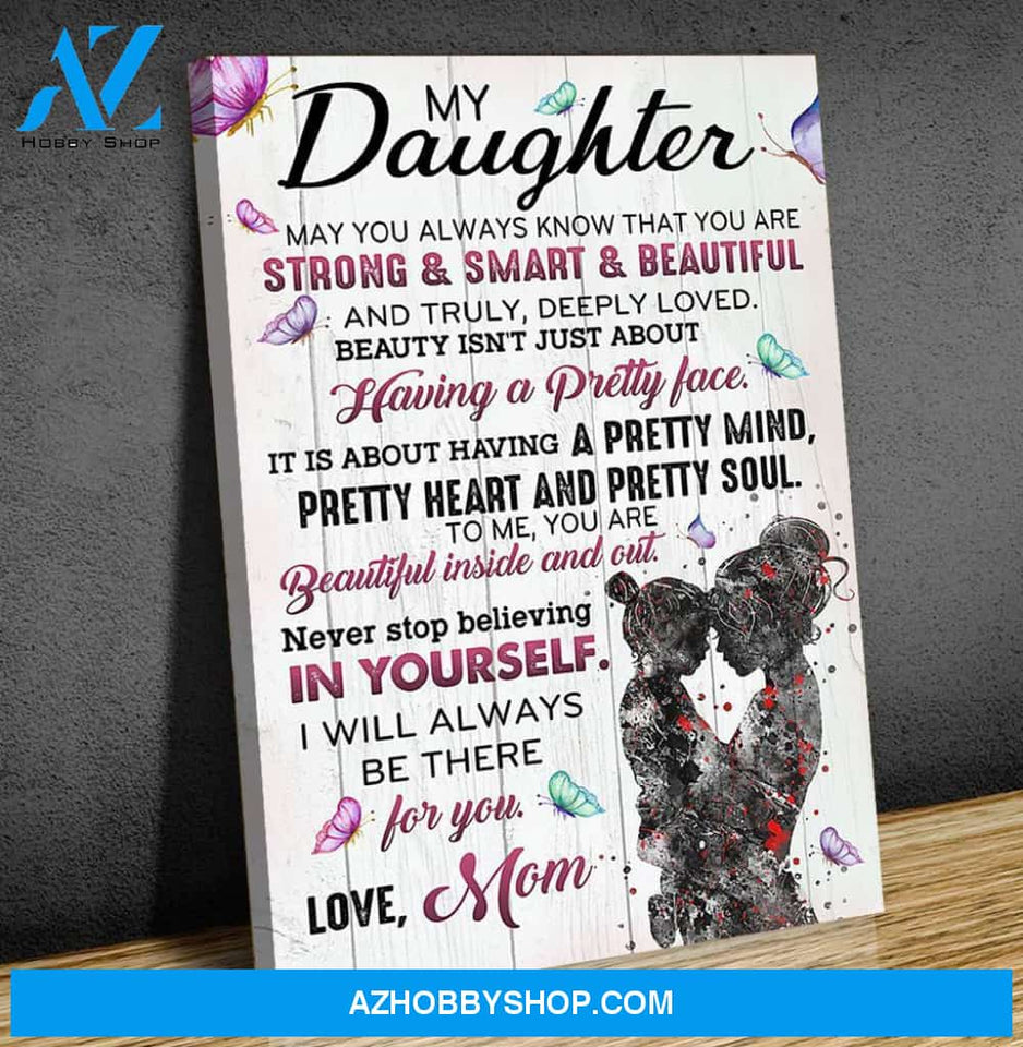 Canvas Gift For Daughter - Hanging Art For Bedroom