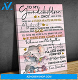 Canvas Gift For Grandchildren From Grandma