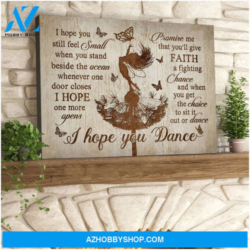 Canvas Gift For Granddaughter - Hanging Art For Bedroom