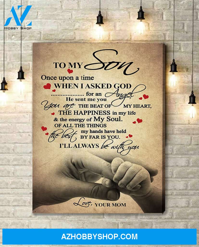 Canvas Gift For Son - Hanging Art For Bedroom
