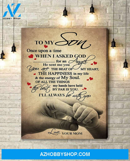 Canvas Gift For Son - Hanging Art For Bedroom