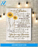 Canvas Gift For Son - Hanging Art For Bedroom