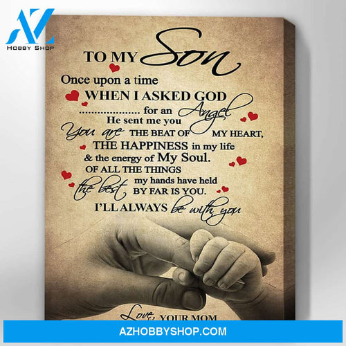 Canvas Gift For Son - Hanging Art For Bedroom