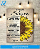 Canvas Gift For Son - Hanging Art For Bedroom