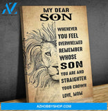 Canvas Gift For Son - Hanging Art For Bedroom