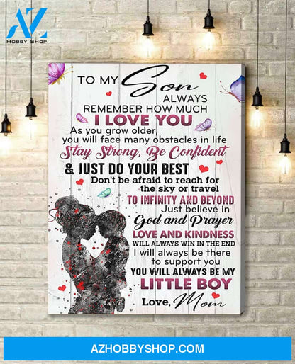 Canvas Gift For Son - Hanging Art For Bedroom