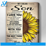 Canvas Gift For Son - Hanging Art For Bedroom