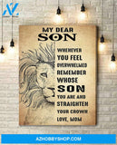 Canvas Gift For Son - Hanging Art For Bedroom