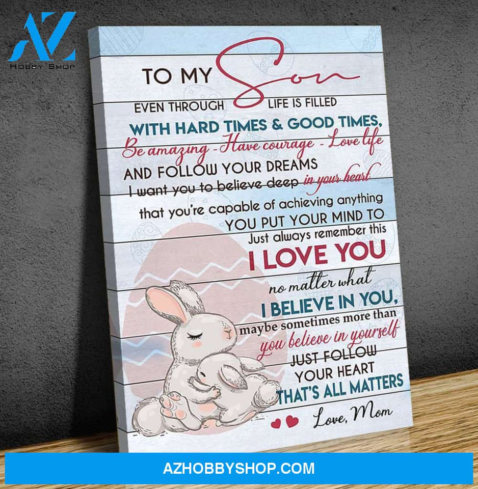 Canvas Gift For Son - Hanging Art For Bedroom