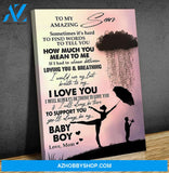 Canvas Gift For Son - Hanging Art For Bedroom