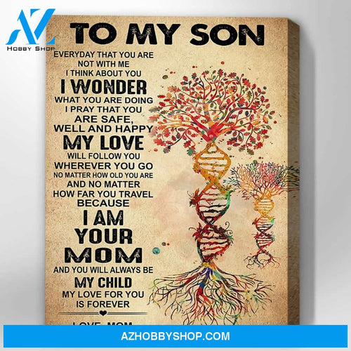 Canvas Gift For Son - Hanging Art For Bedroom