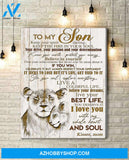 Canvas Gift For Son - Hanging Art For Bedroom