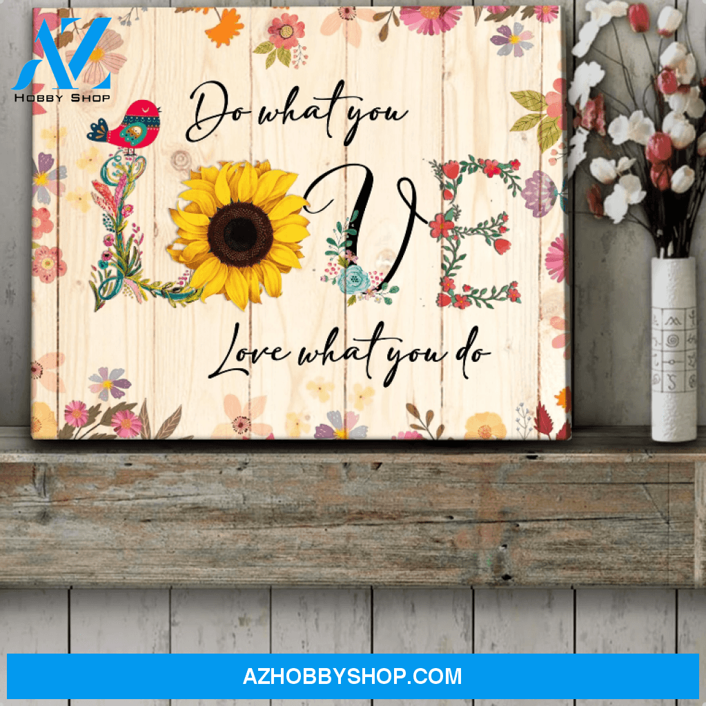 Canvas - Hippie - Do What You Love Love What You Do