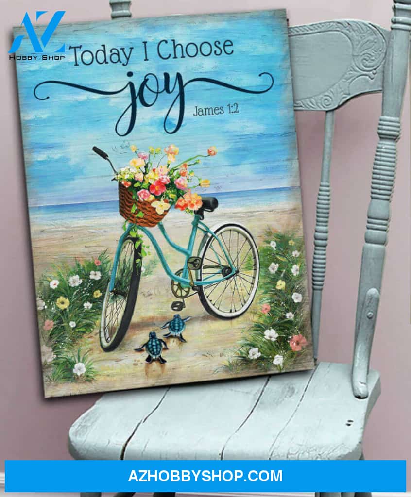 Canvas  Turtle  Today I Choose Joy