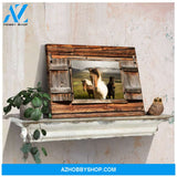 Canvas Wall Decor Barn Wood Window Three Horses Ohcanvas
