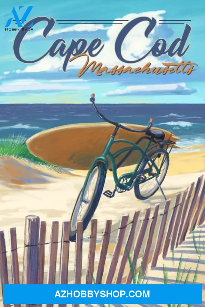 Cape Cod Massachusetts Beach Cruiser On Beach