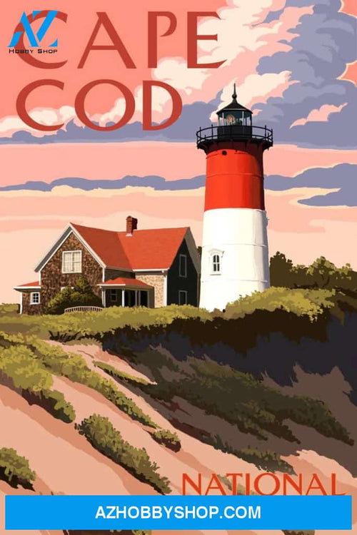Cape Cod National Seashore Massachusetts Nauset Light And Sunset