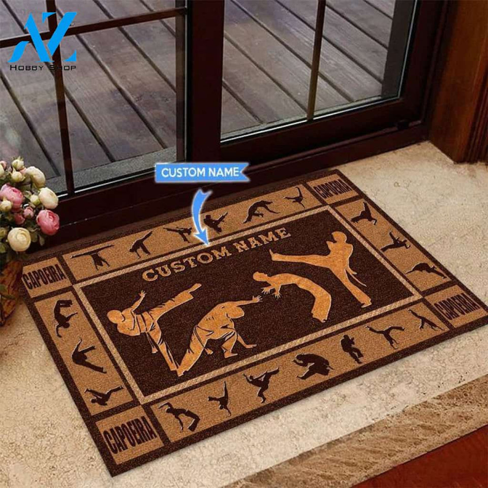 Capoeira Basic Brown Custom Doormat | Welcome Mat | House Warming Gift