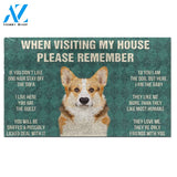 Cardigan Welsh Corgi's Rules Doormat