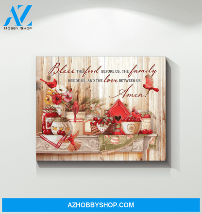 Cardinal Amen Wall Art Canvas Prints Unique Gifts