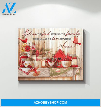 Cardinal Amen Wall Art Canvas Prints Unique Gifts