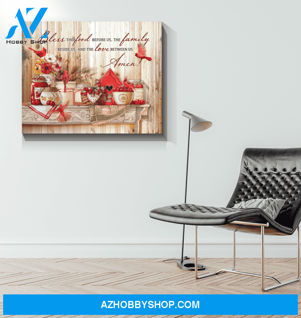 Cardinal Amen Wall Art Canvas Prints Unique Gifts
