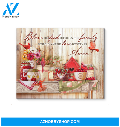Cardinal Amen Wall Art Canvas Prints Unique Gifts